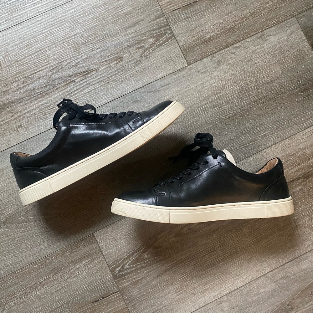 FRYE leather Ivy low lace leather shoes 8.5 M